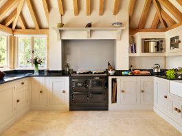 black aga small stove