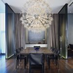 large dandelion light chandelier