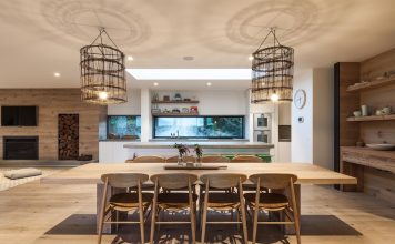 A Trend of Grand Proportion large open kitchen cage lights
