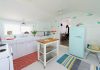 retro wallpaper kitchen