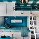 blue-white-bunk-bed-design