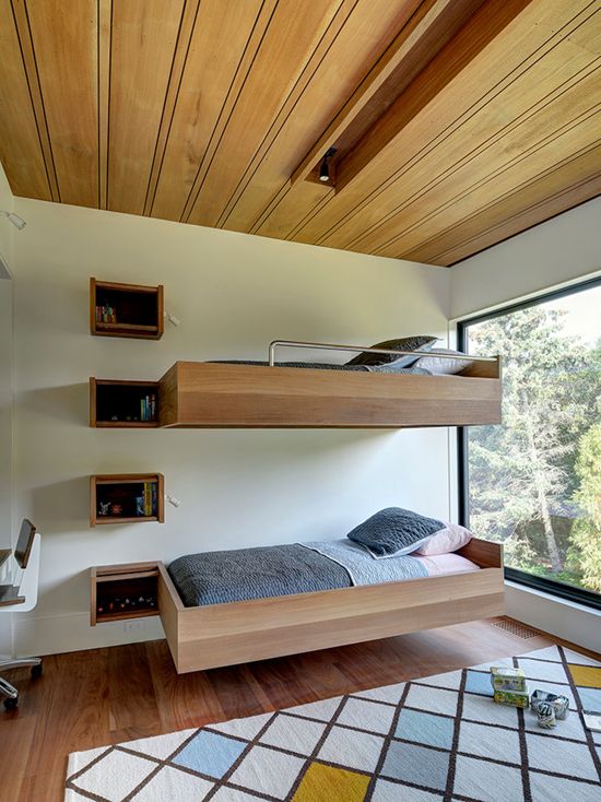 floating bunk beds