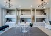 gray-built-in-side-by-side-bunk-beds-storage-drawers