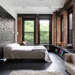 modern-bedroom-design-black-window-frames