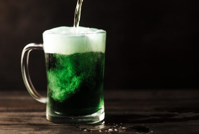 st-pattys-day-green-soda-drink