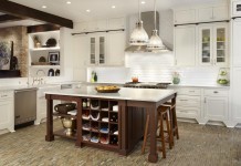 kitchen-island-old-school-wood-kitchen-tiled-floor