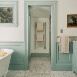 light-blue-seafoam-green-railing-wall-trim-moulding
