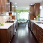 Good example of a galley kitchen
