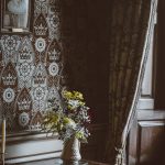 Victorian style wallpaper