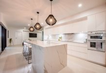 quartz-countertop-kitchen-island-white-kitchen-euro-style-cabinets
