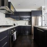 Social kitchen with island sink